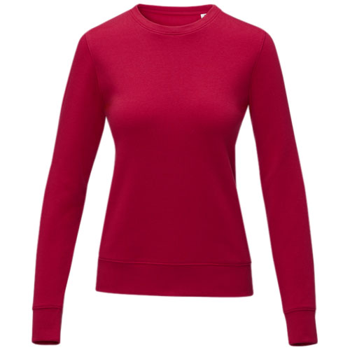 Zenon Damenpullover mit Rundhalsausschnitt - rot / XS