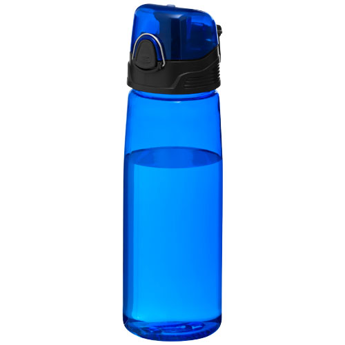 Capri 700 ml Tritan™ Sportflasche - transparent blau