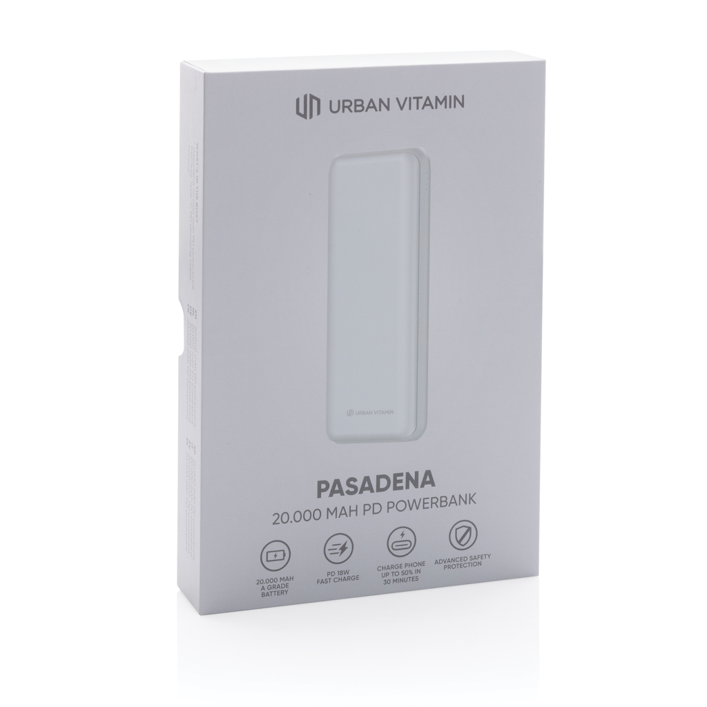 Urban Vitamin Pasadena 20.000mAh 18W PD Powerbank