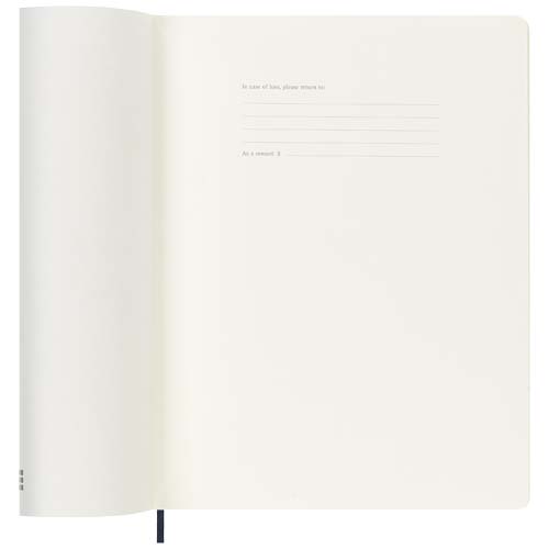 Moleskine Softcover 12 Monate Wochenkalender XL - saphir