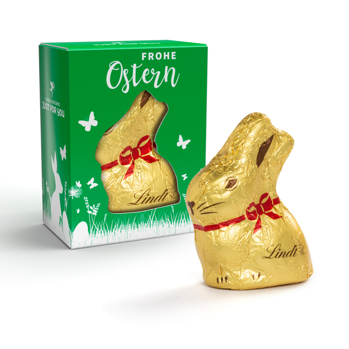 Lindt Mini Goldhase in Werbekartonage
