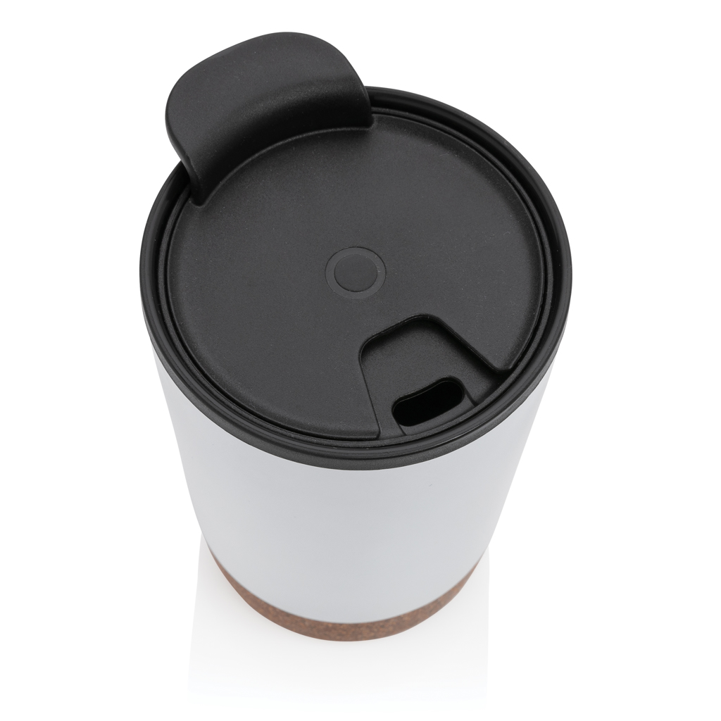 RCS recycelter Edelstahl-Kaffeebecher mit Kork