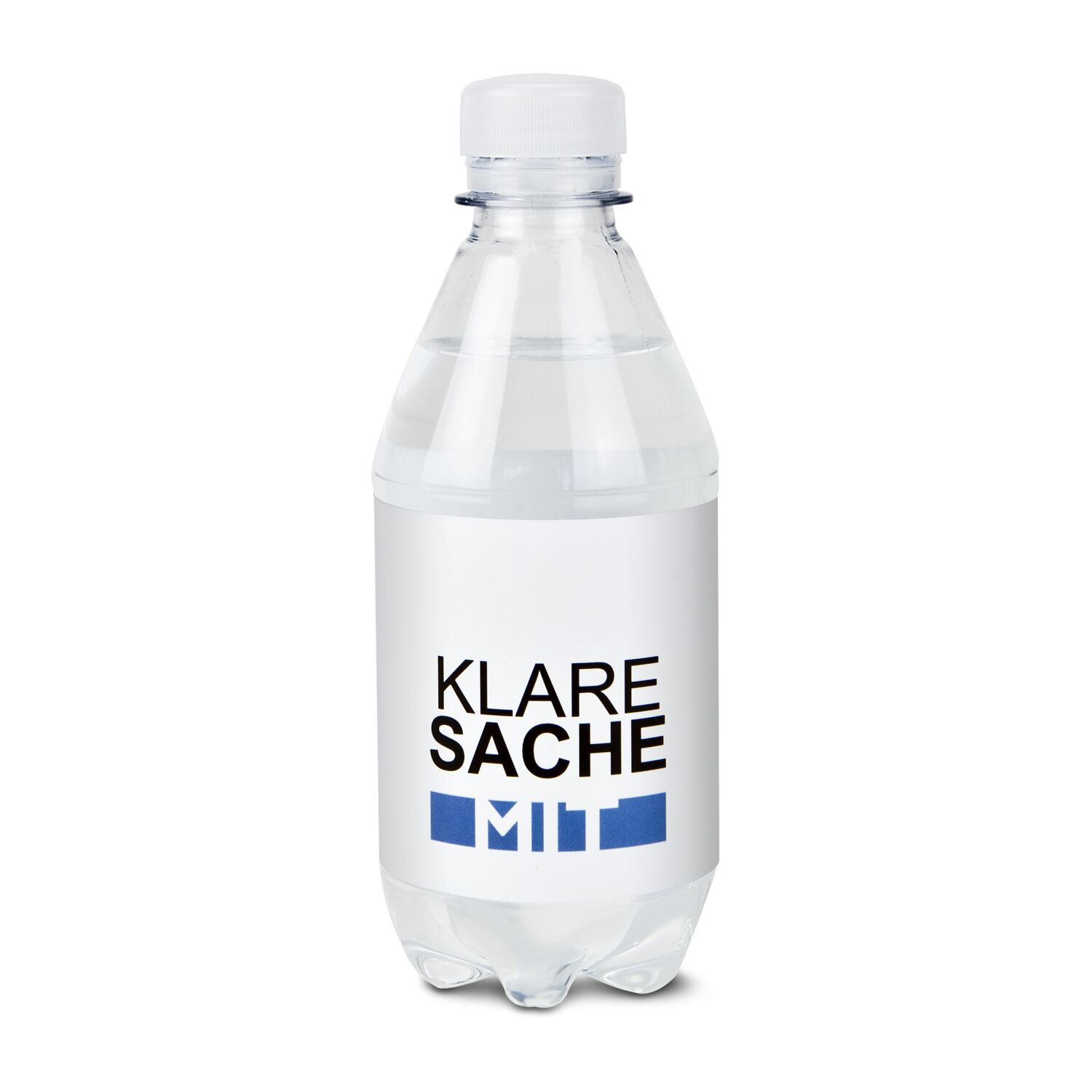 330 ml PromoWater - Mineralwasser - Folien-Etikett