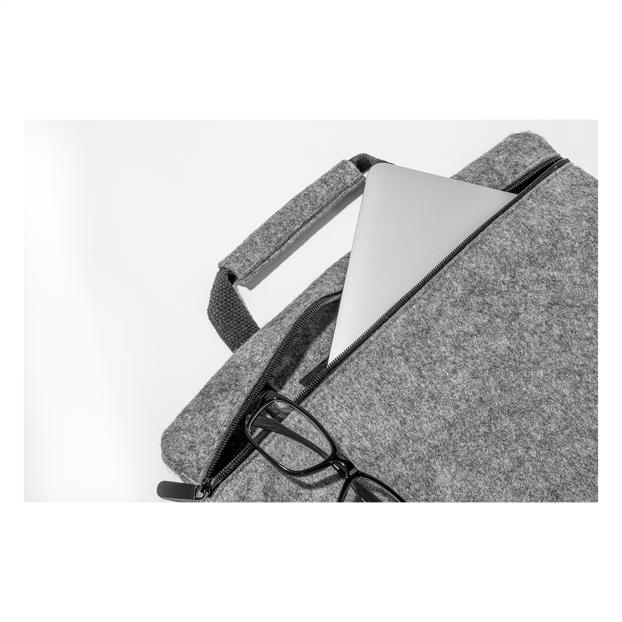 Laptoptasche RPET - grau