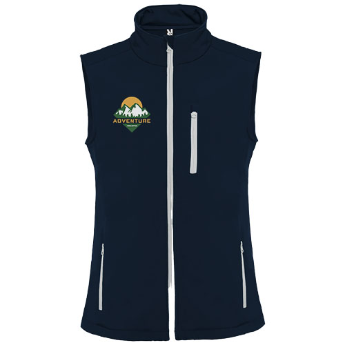 Nevada Softshellbodywarmer Unisex  - marineblau / S