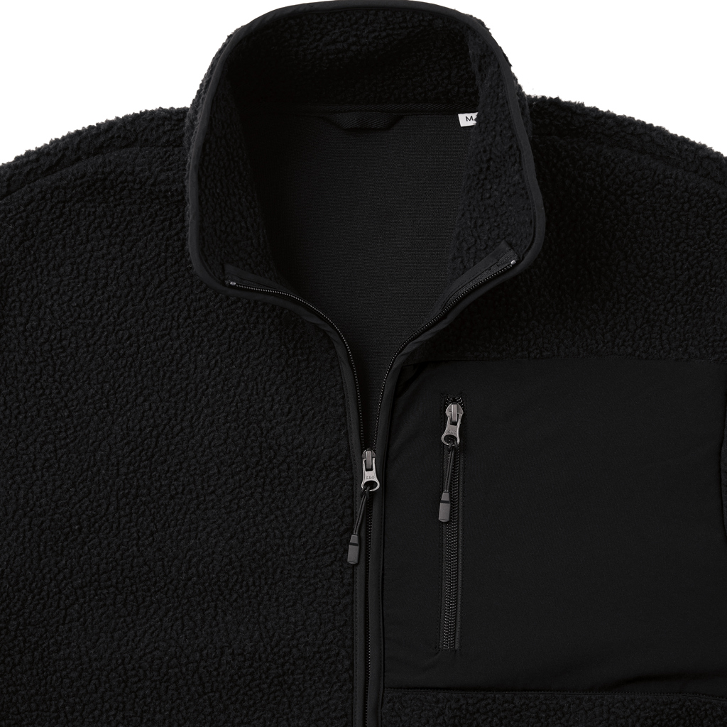 IQONIQ Diran Fleecejacke aus recyceltem Polyesterflor