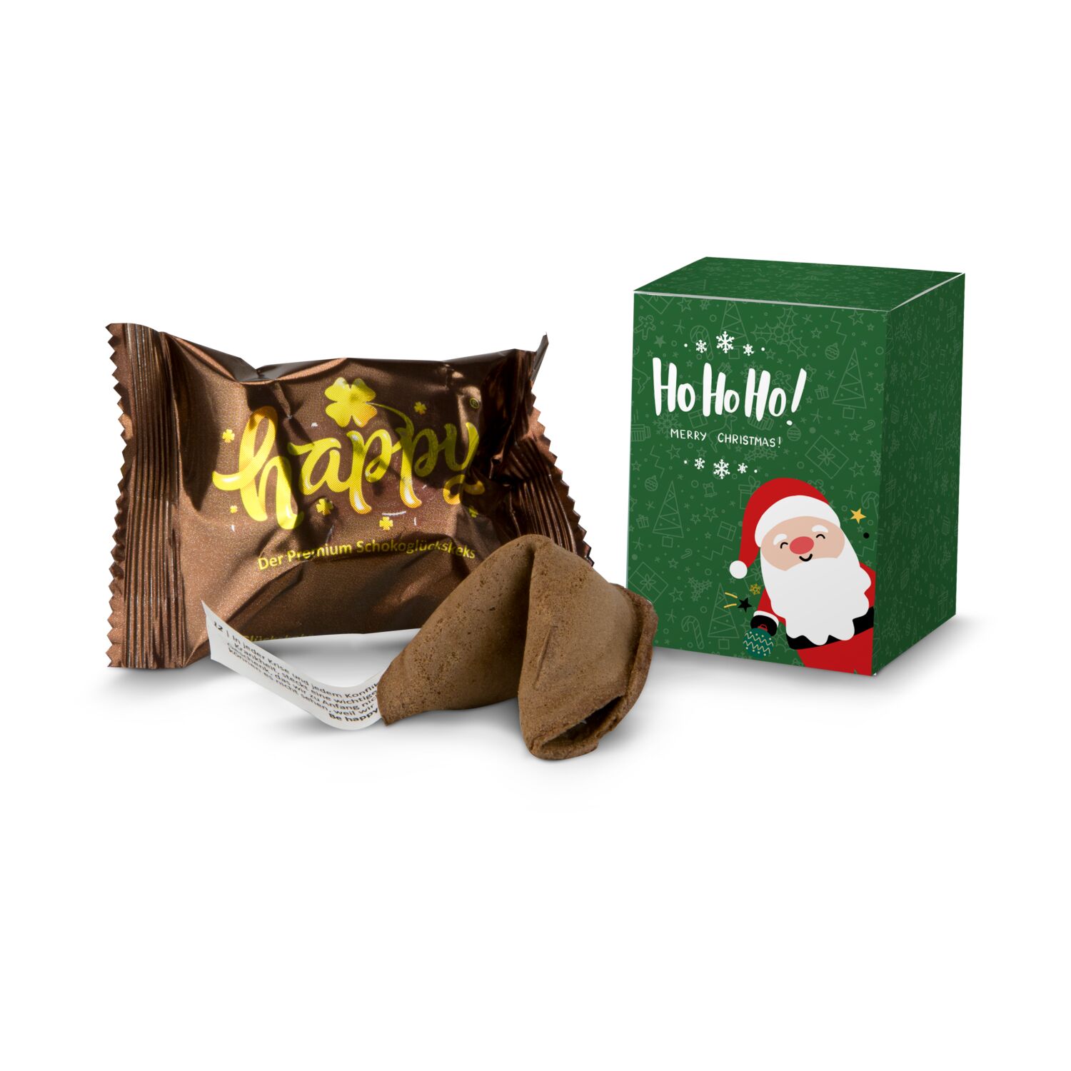 Geschenkartikel / Präsentartikel: Glückskeks Weihnachtsmann