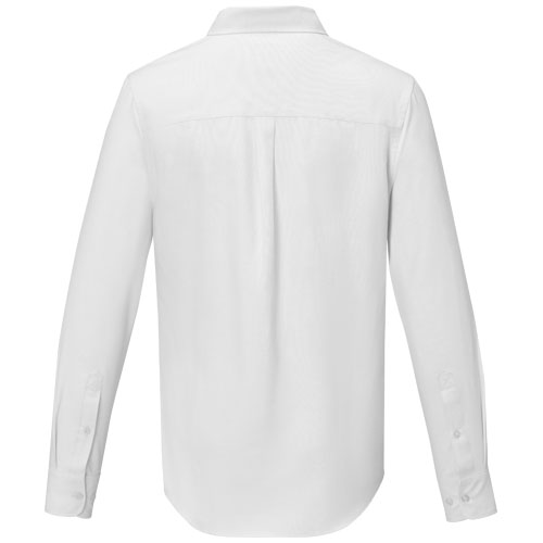 Pollux 130 g/m² Herrenhemd mit langen Ärmeln - weiss / XS