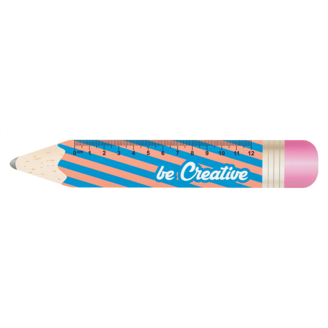 12 cm Lineal, Bleistift