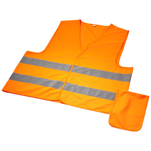 RFX™ Watch-out Sicherheitsweste im Beutel für den professionellen Einsatz - neonorange