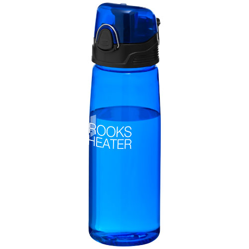 Capri 700 ml Tritan™ Sportflasche - transparent blau