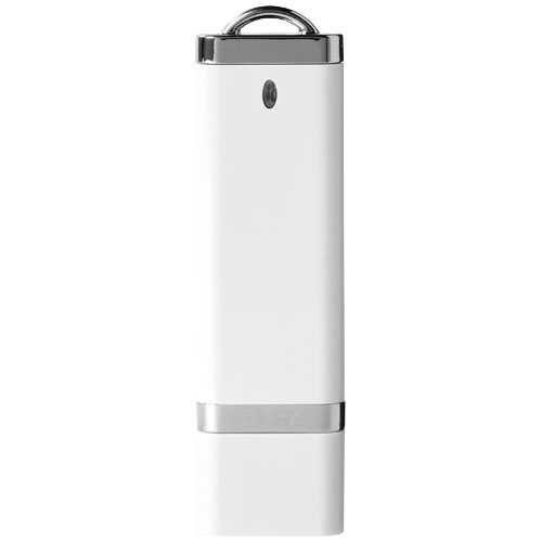 Flat 4 GB USB-Stick - weiss