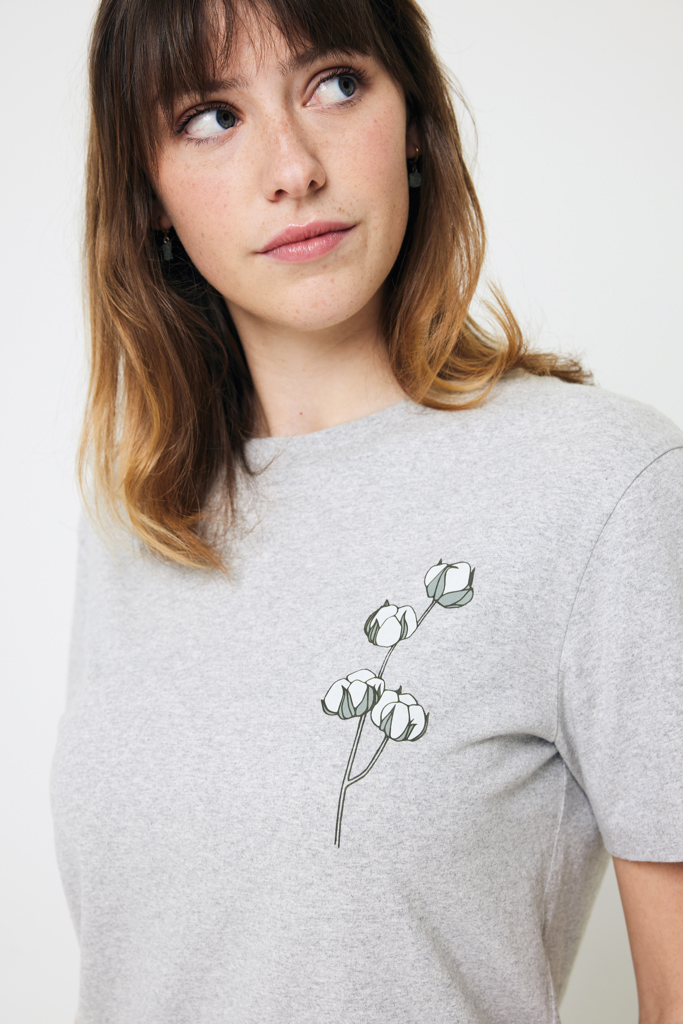 IQONIQ Manuel ungefärbtes T-Shirt aus recycelter Baumwolle