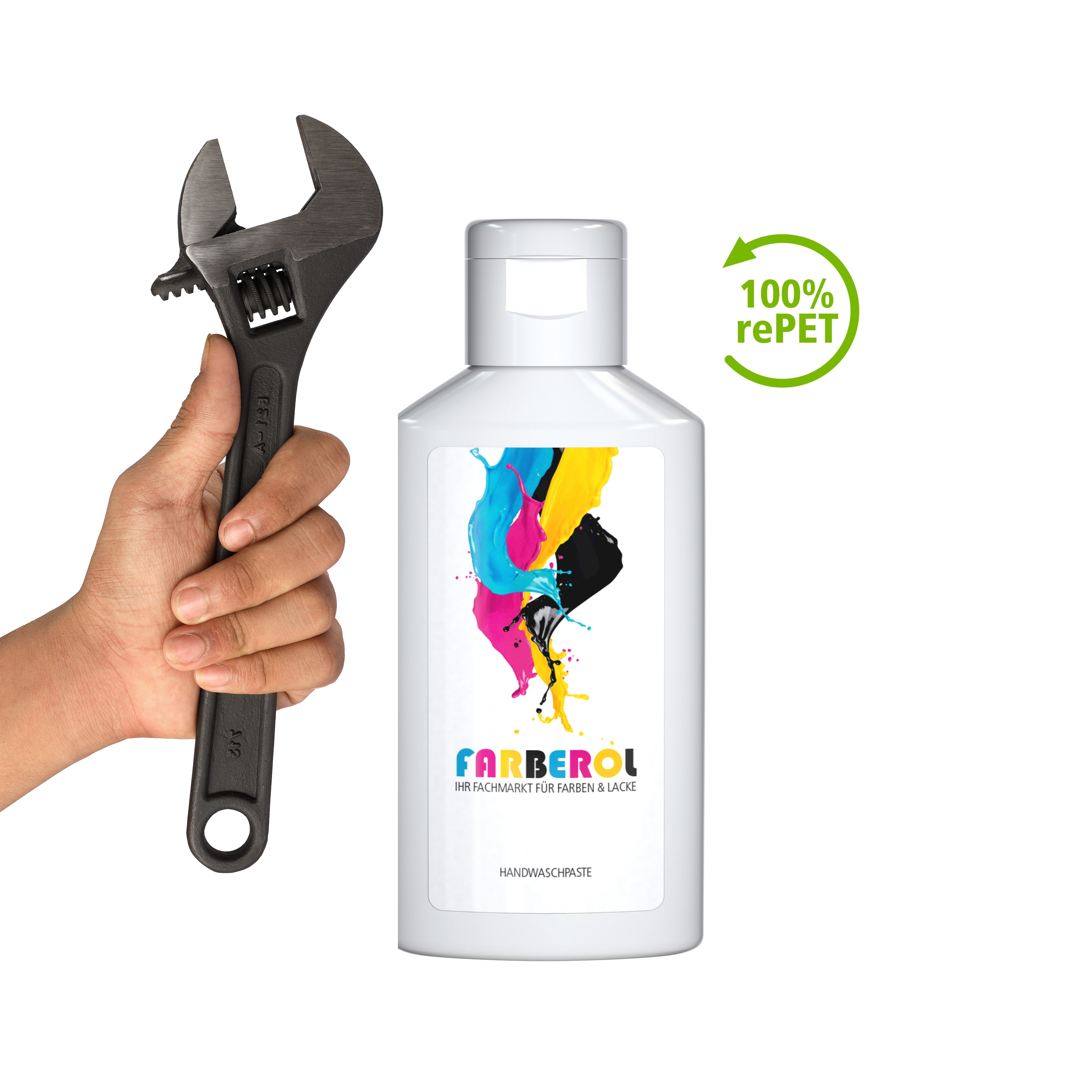 Handwaschpaste, 50 ml, Body Label (R-PET)
