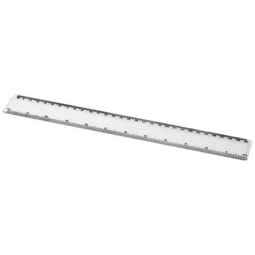 Renzo 30 cm Kunststofflineal - transparent klar
