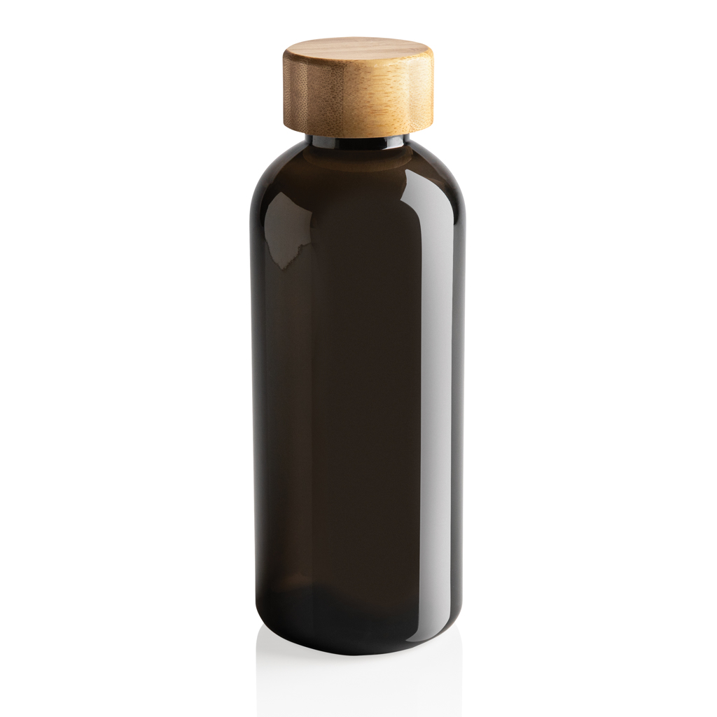RCS rPET Flasche mit Bambus-Deckel