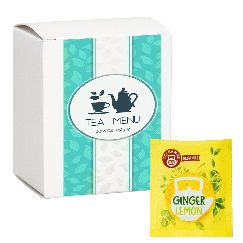 Bio Beuteltee Ginger Lemon, 10 Stück, 18g, Faltschachtel
