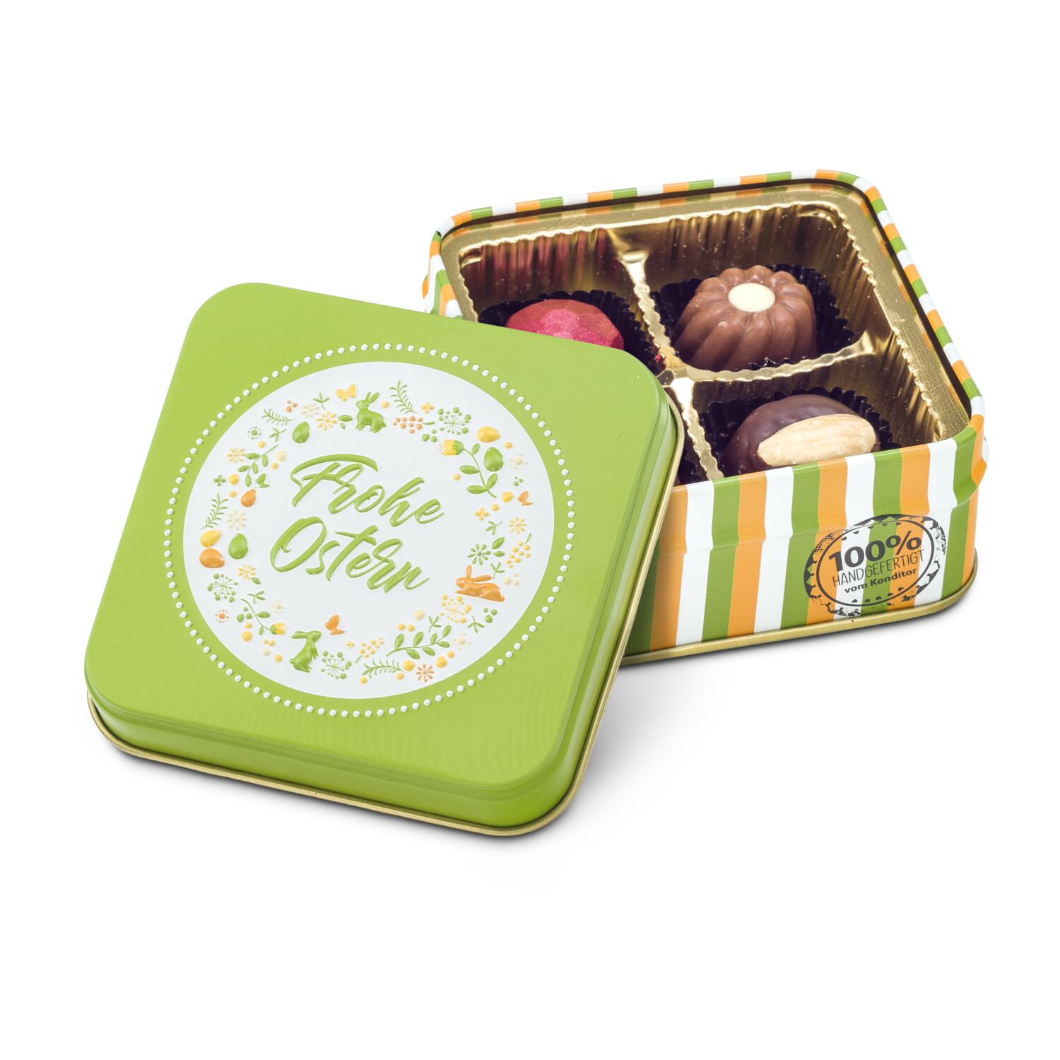 Geschenkartikel / Präsentartikel: Frohe Ostern - Pralinen 50 g