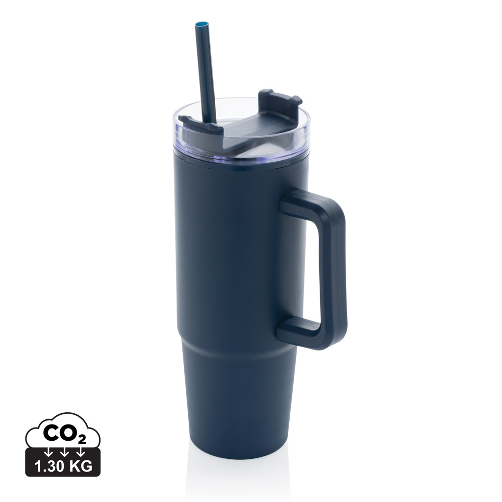 Tana Becher aus RCS recyceltem Kunststoff mit Griff 750ml