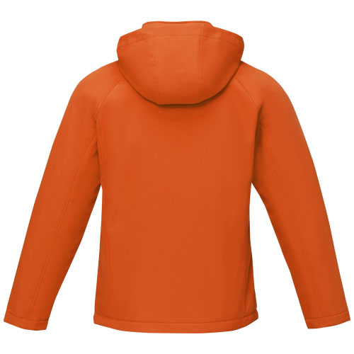 Notus wattierte Softshell Herrenjacke - orange / M