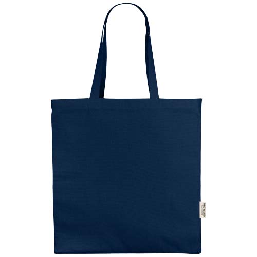 Odessa 220 g/m² GRS recycelte Baumwoll Tragetasche 13L - navy