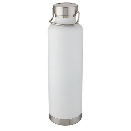 Thor 1 l Kupfer-Vakuum Isoliersportflasche - weiss