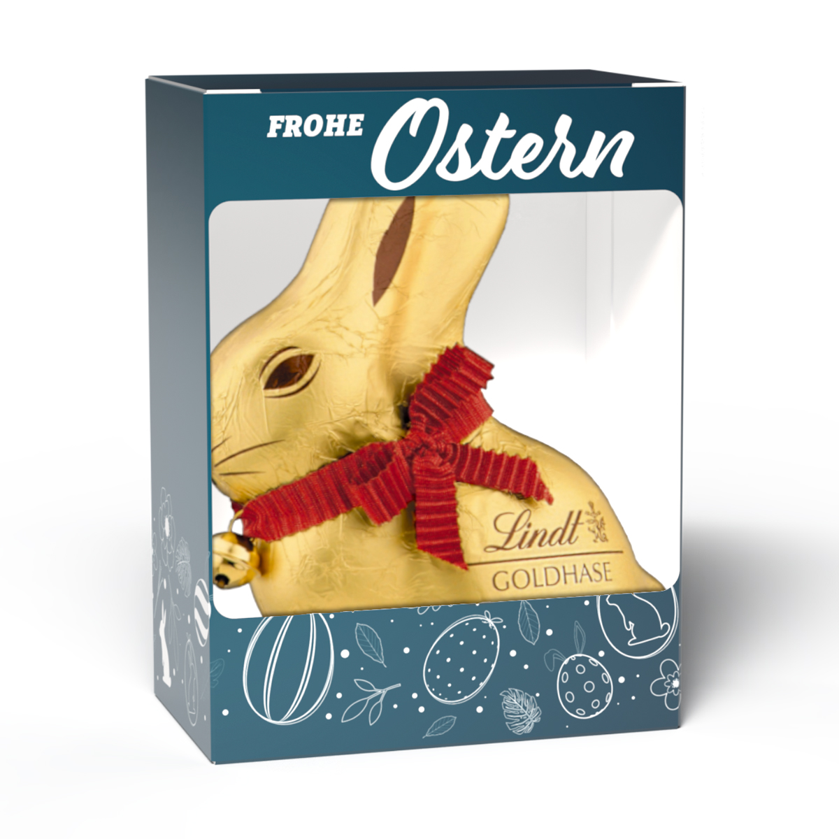Lindt Goldhase 50 g in Vollkartonage