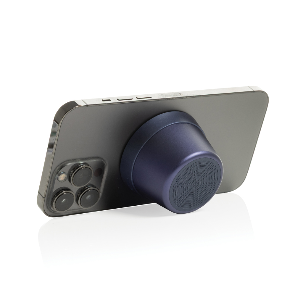Nivio magnetischer 5W-Speaker aus RCS recyceltem Aluminium