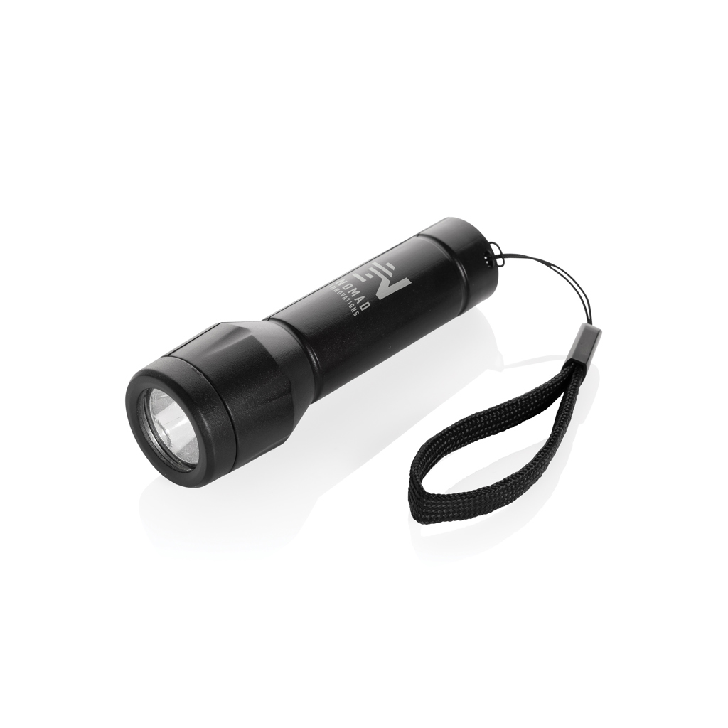 Flara USB-aufladbare Taschenlampe aus RCS recyceltem ABS