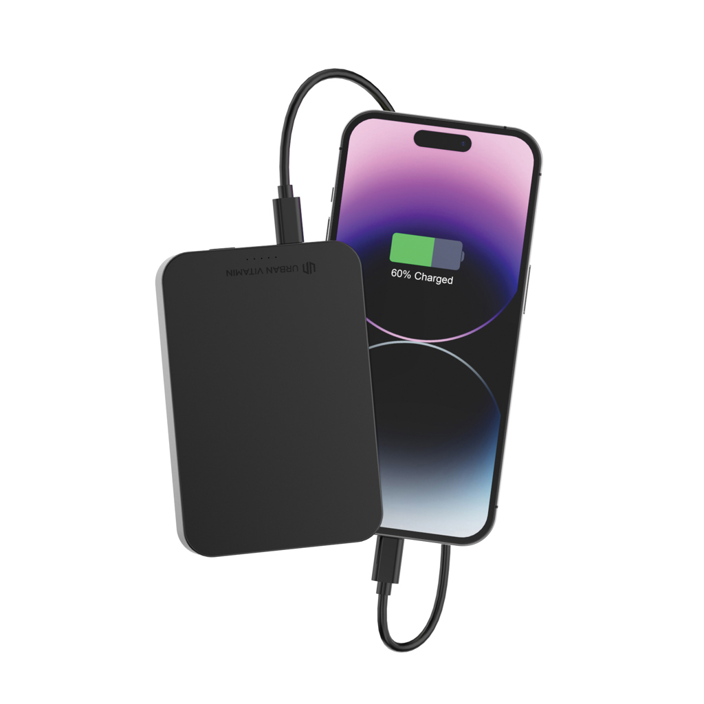 Urban Vitamin Compton 10000mAh Powerbank aus RCS Plastik/Alu