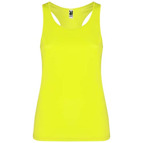 Schura 140 g/m² Sport Top für Damen - fluorgelb / S