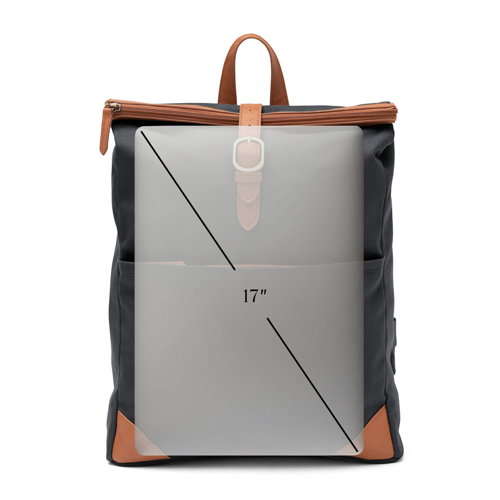 VINGA Sloane-Rucksack RCS aus recyceltem Polyester