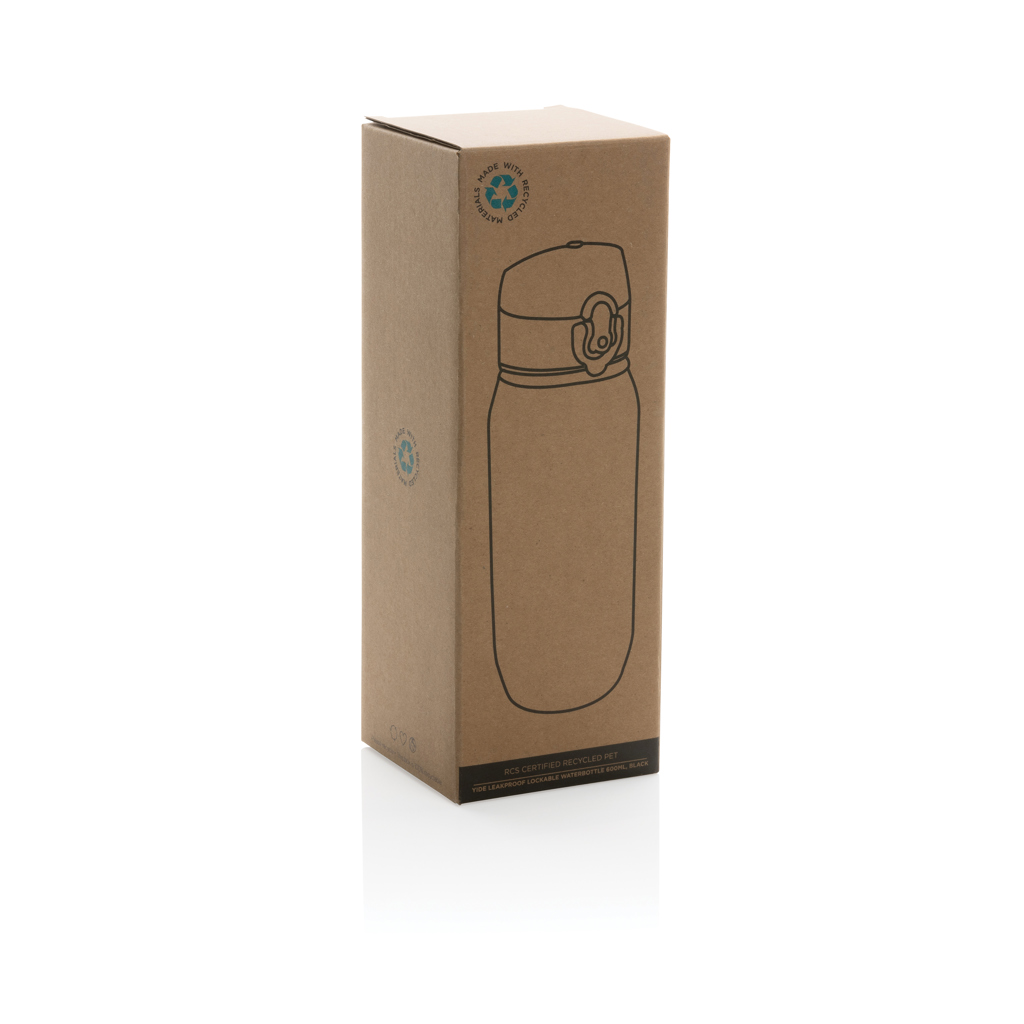 Yide RCS  rPET verschließbare Wasserflasche 600ml