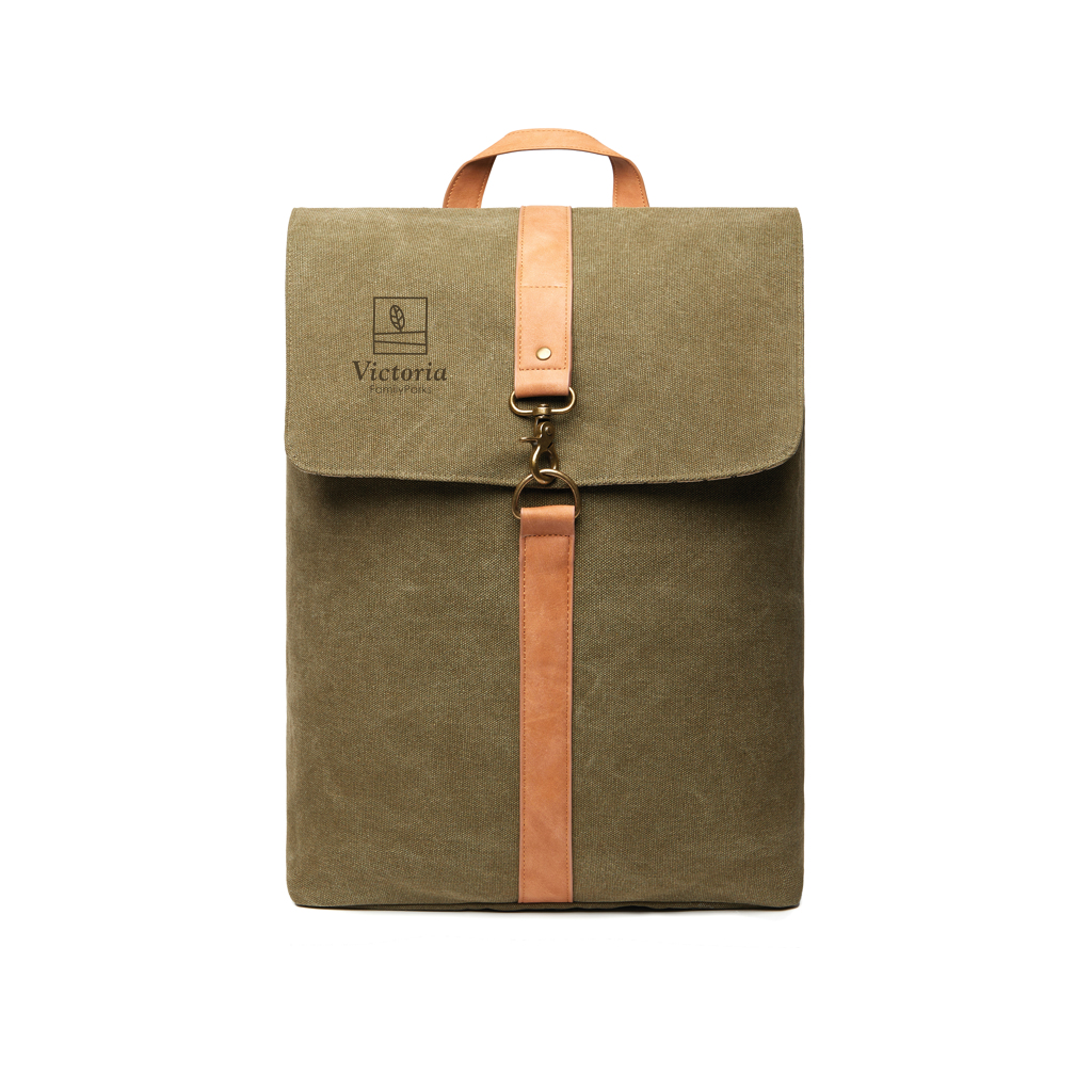 VINGA Bosler Rucksack aus GRS recyceltem Canvas