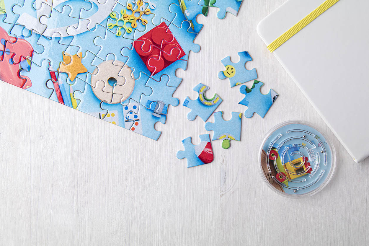 Puzzle mit Sublimationsdruck