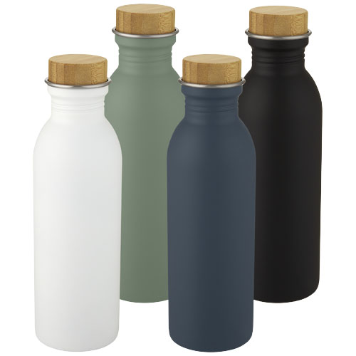 Kalix 650 ml Sportflasche aus Edelstahl - weiss