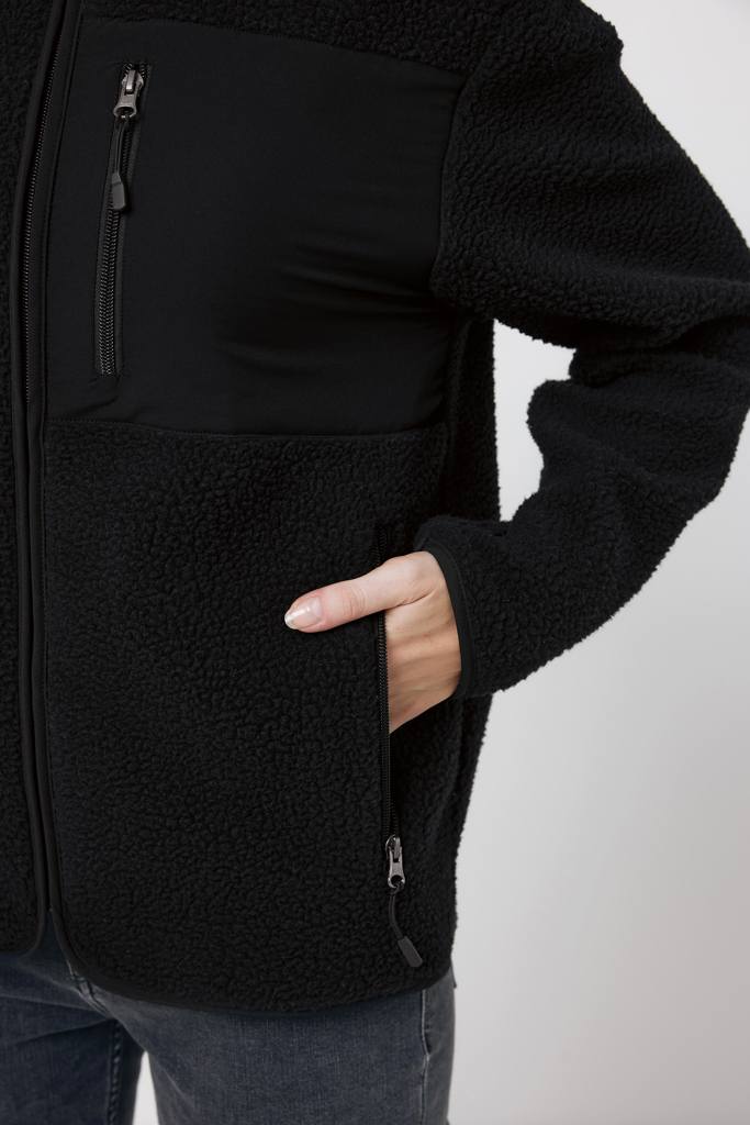 IQONIQ Diran Fleecejacke aus recyceltem Polyesterflor
