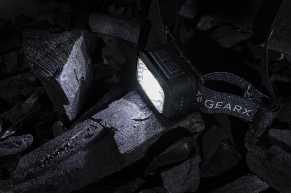 Gear X Hochleistungs-Kopflampe aus RCS rPlastik