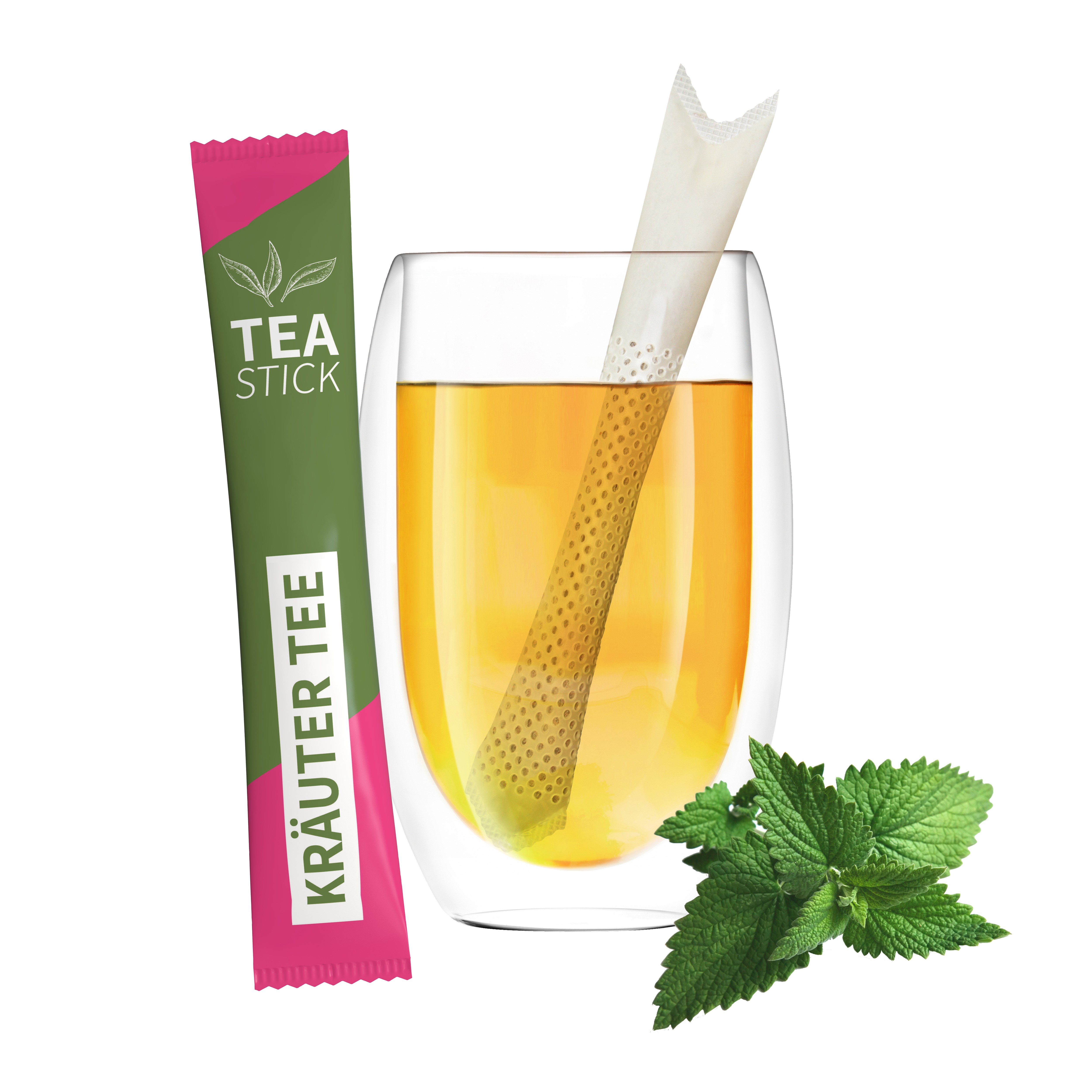Bio TeaStick - Kräuter Rooibos-Minze - Individ. Design