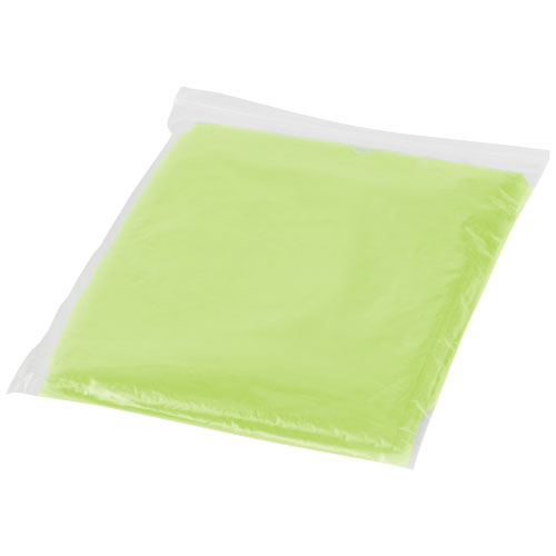 Ziva Einweg Regenponcho mit Hülle - limone