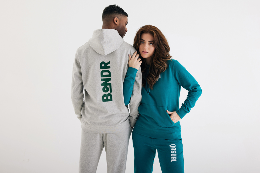 IQONIQ Torres ungefärbter Hoodie aus recycelter Baumwolle