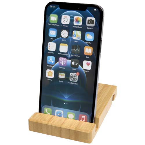 Bubup Bambus 2-winklige Tablet- und Smartphonehalterung