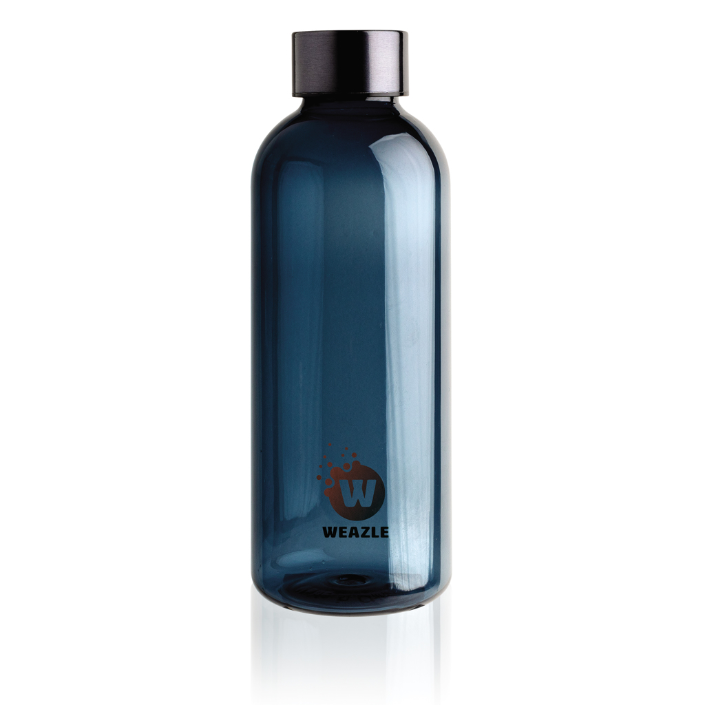 Auslaufsichere Trinkflasche mit Metalldeckel