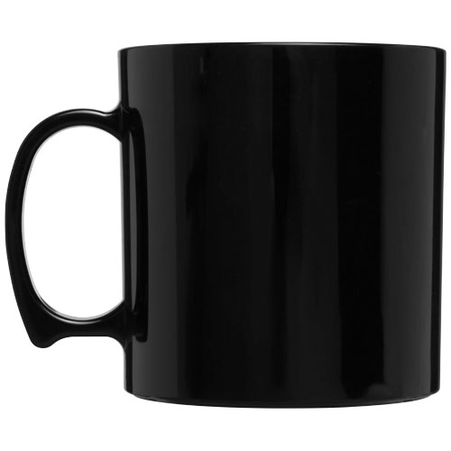 Standard 300 ml Kunststoffbecher - schwarz
