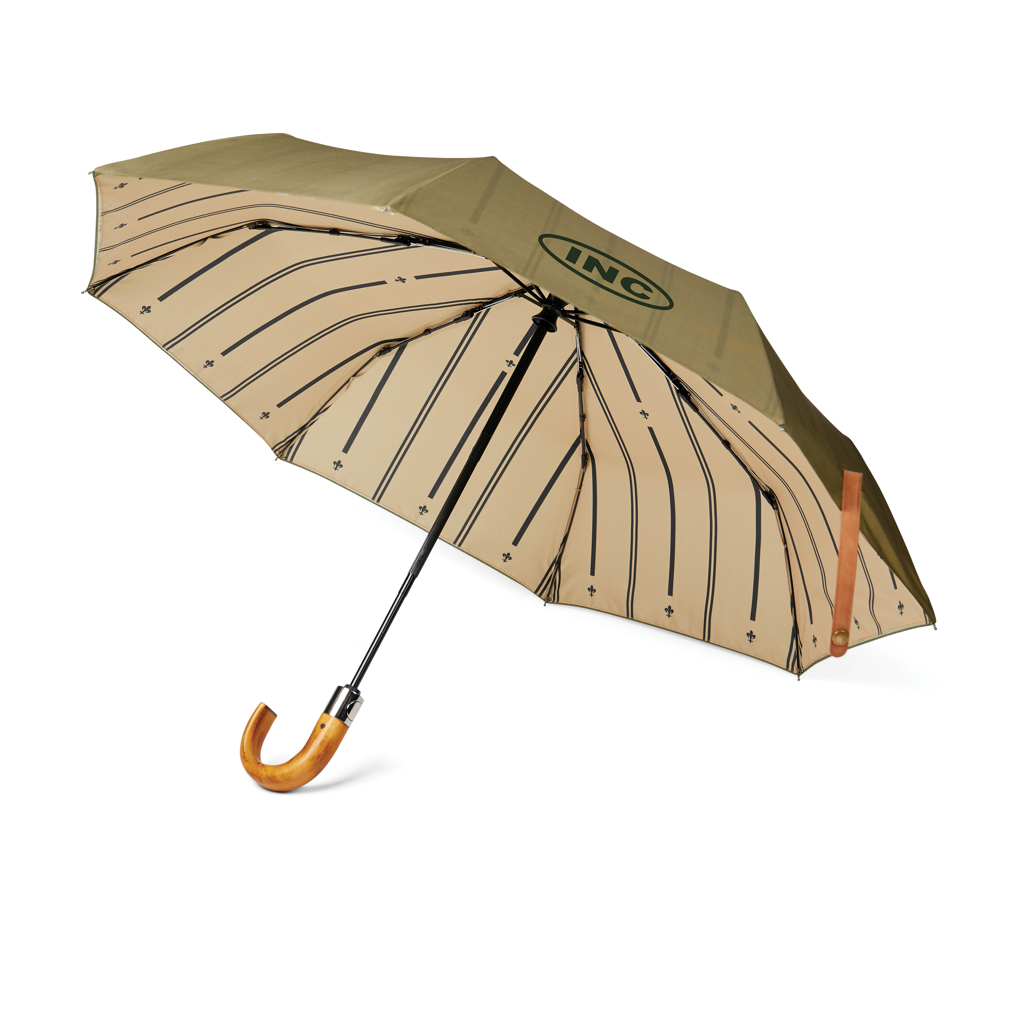 VINGA Bosler AWARE™ 21" faltbarer Schirm aus recyceltem PET