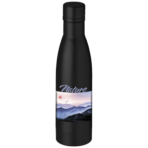 Vasa 500 ml Kupfer-Vakuum Isolierflasche - schwarz
