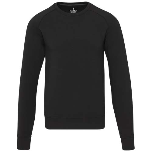 Yukon 350 g/m² Sportpullover mit Rundhalsausschnitt und Interlock Strick Unisex - schwarz / XS