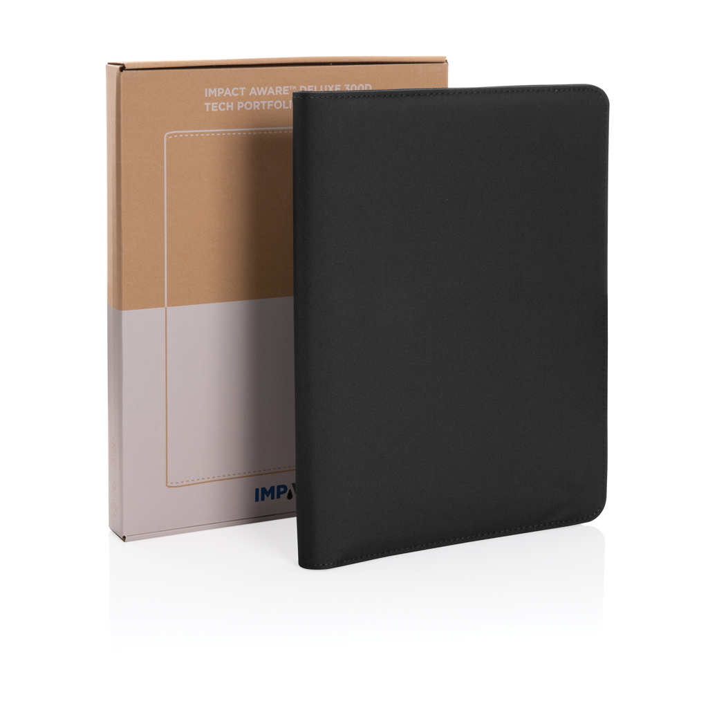 Impact Aware™ Deluxe 300D Tech Portfolio mit Reißverschluss