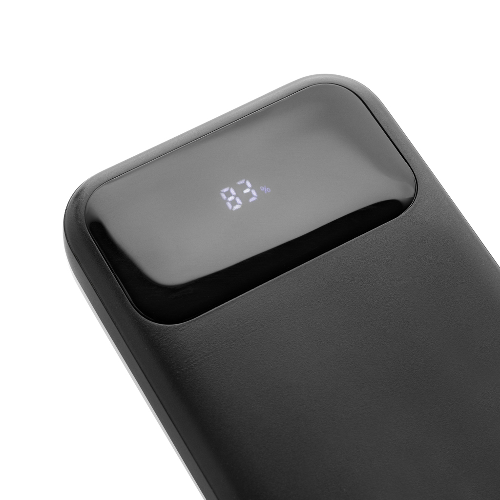 Turbopack 10000mAh Powerbank mit integr. Kabeln aus RCS rABS