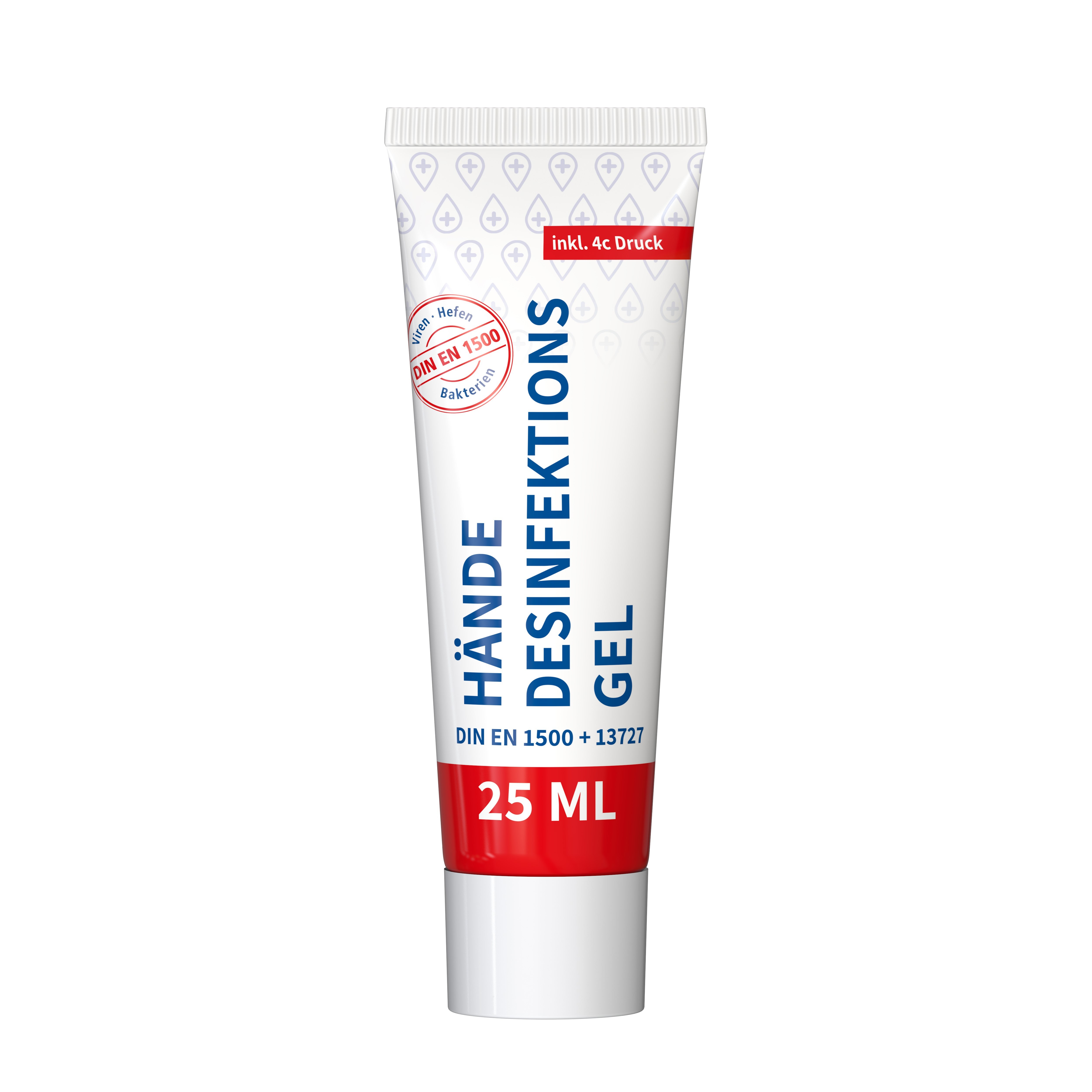 Hände-Desinfektionsgel (DIN EN 1500), 25 ml Tube